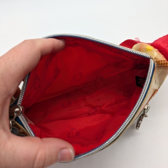 Harajuku Lovers Small Plastic Coated Canvas Mini Handbag - Picture 9 of 13